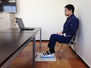 下肢コントロール機能モニタリング装置